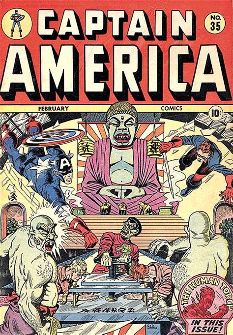 Captain America Comics 1941 N° 35timely Publications Guia Dos