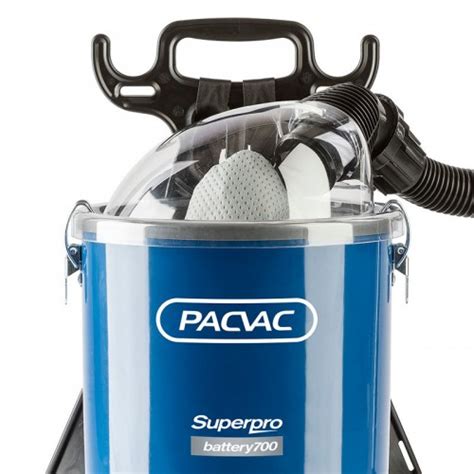 Pacvac Superpro 700 Battery Cordless Backpack Vacuum