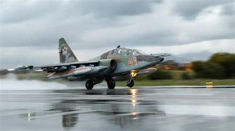 Russian Air Force Su 25 Frogfoot Attack Aircraft Dropped 6000 Mostly