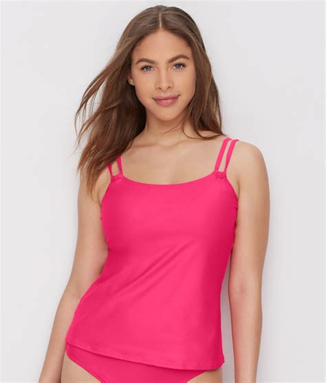 Sunsets Hot Pink Taylor Underwire Tankini Top And Reviews Bare