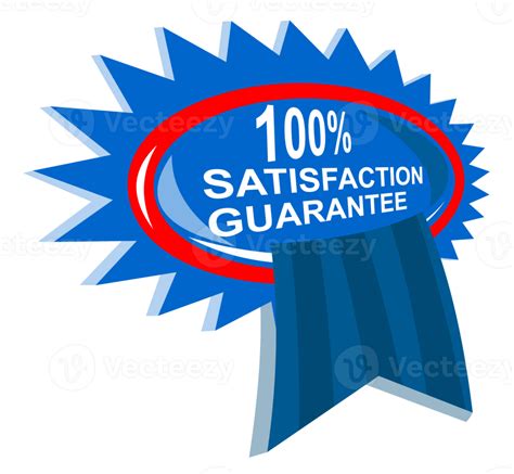 100 Percent Satisfaction Guaranteed 17164930 Png
