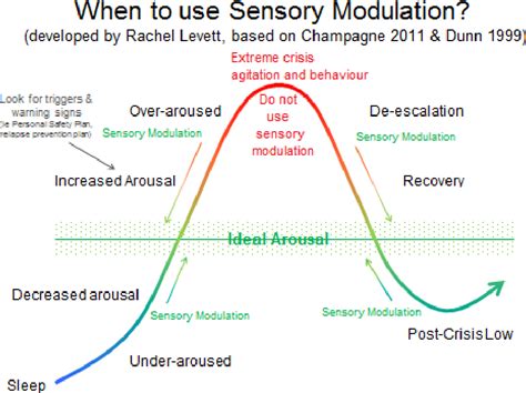 Sensory Levels Diagram