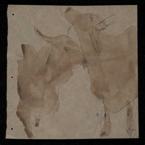 two sketches of cows‘ felicia browne‘ felicia browne tate archive tate
