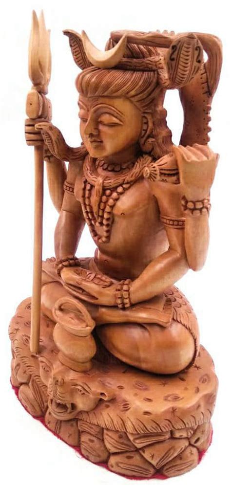 Lord Shiva Carved Statue Figurine Home Decor Shankar Mahadev Etsy
