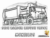 Garbage Trucks Coloring Pages