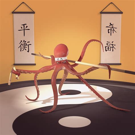 Andrea Califano Kung Fu Octopus