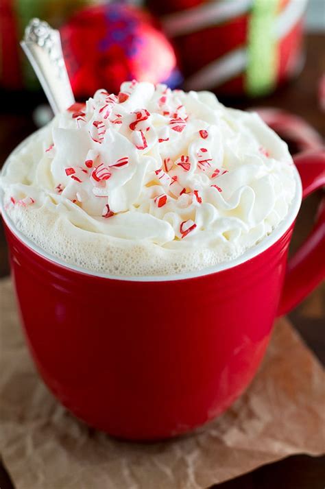 Candy Cane White Chocolate Peppermint Mocha Baking Mischief