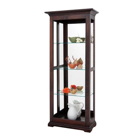 Discover curio cabinets on amazon.com at a great price. Monroe Small Sliding Door Curio | Amish Curio Cabinet ...