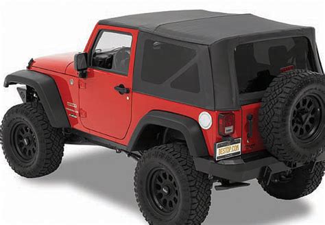 Bestop 54722 35 Supertop Nx Soft Top With Tinted Windows Without Doors