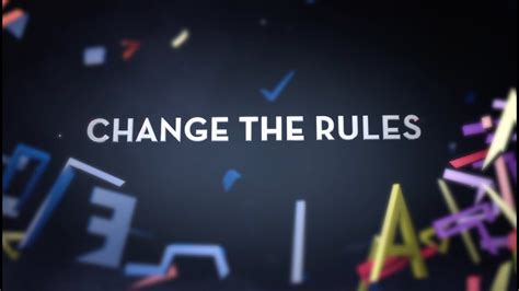 Sate 2015 Change The Rules Youtube