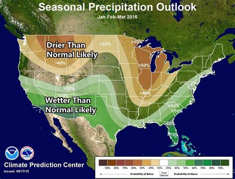 Noaas 2016 Winter Weather Forecast Vs Farmers Almanacs 2016 Forecast