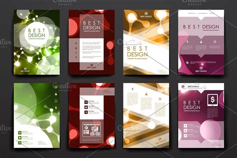 Set of 14 Beautiful Brochures in 2020 | Web design tutorials, Brochure, Design tutorials