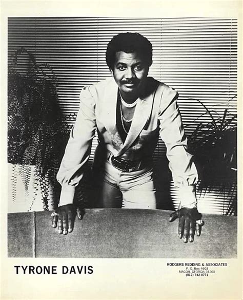 Tyrone Davis Vintage Concert Photo Promo Print At Wolfgangs