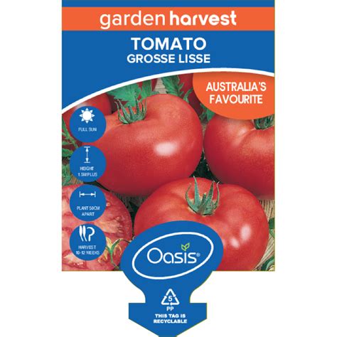 Oasis Horticulture Pty Ltd Tomato Grosse Lisse Garden Harvest 100mm Pot
