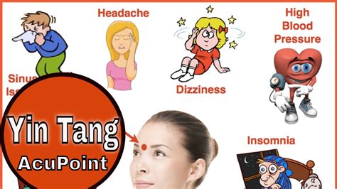 Yin Tang Acupuncture Point Functions And Location Youtube