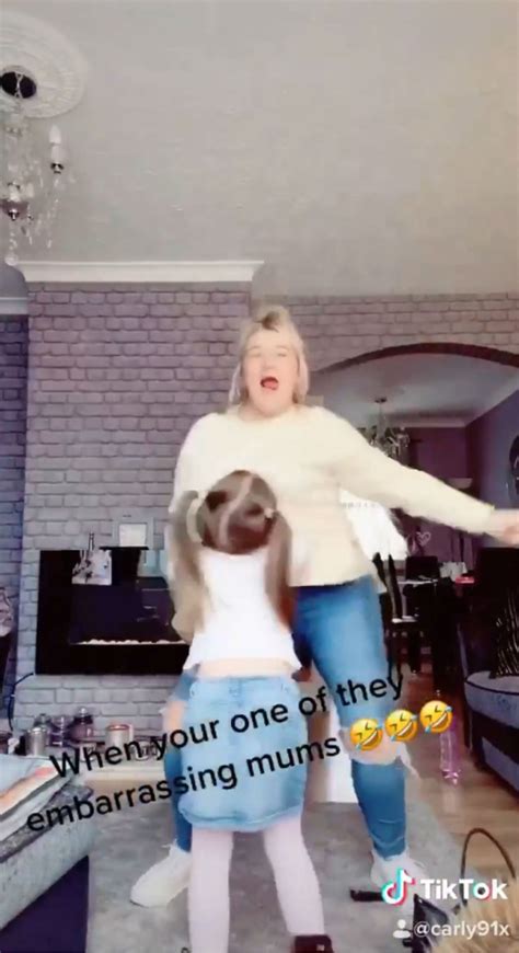 Embarrassing Mum Goes Viral After Hilariously Gatecrashing Her Daughter