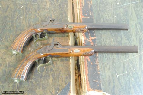 Belgian Dueling Pistol Pair Sold