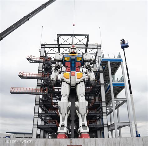 Japans Giant Moving Gundam Almost Ready Adafruit Industries Makers