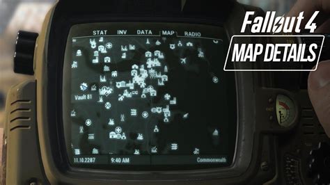 Fallout 4 Big Open World Map Size All Locations Showcase Youtube