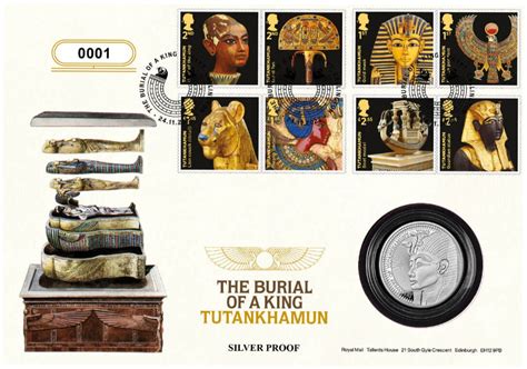 2022 Gb 100th Anniversary Of The Discovery Of Tutankhamuns Tomb £5 Si