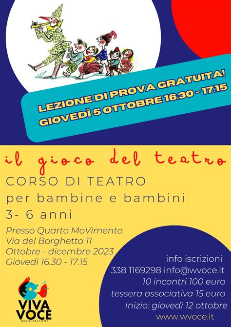 Il Gioco Del Teatro Vivavoce