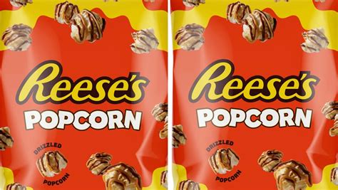 Reeses New Drizzled Popcorn Is A Salty Sweet Popcorn Treat