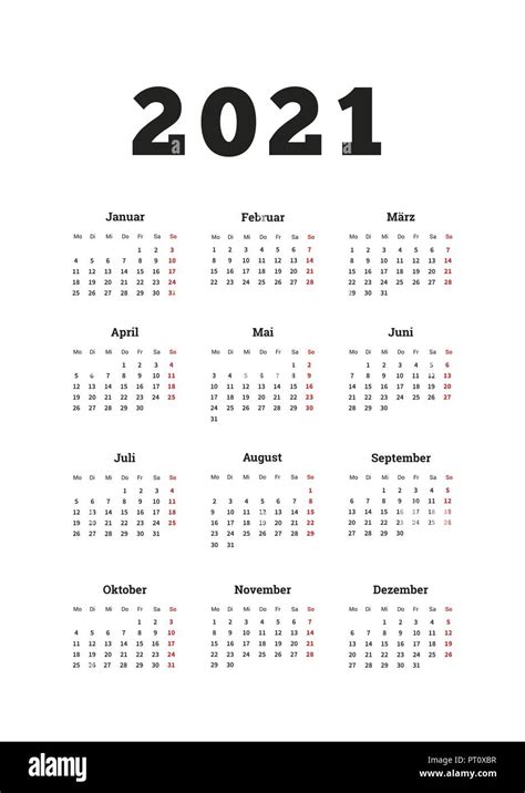 Kalender 2021 Auf A4 Kalender Apr 2021