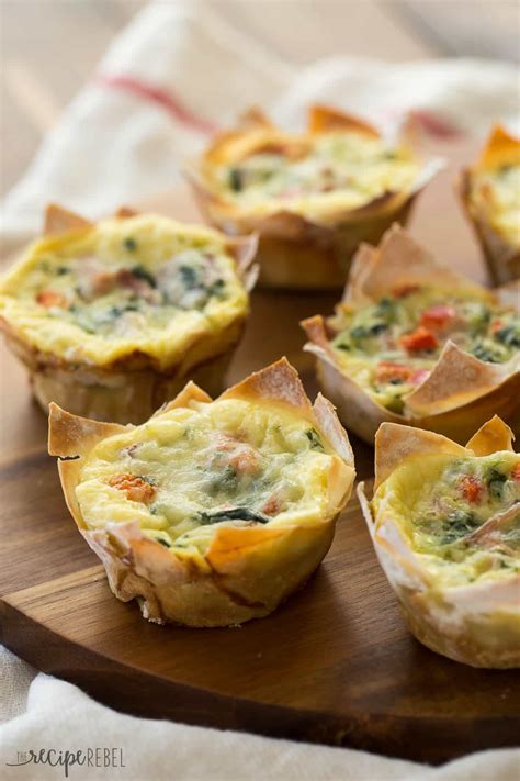 Get these exclusive recipes with a subscription to yummly pro. Mini Wonton Quiche (an easy breakfast!) - The Recipe Rebel