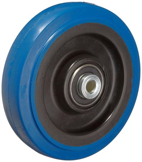 Rwm Casters Signature Premium Rubber Wheel Precision Ball Bearing 250