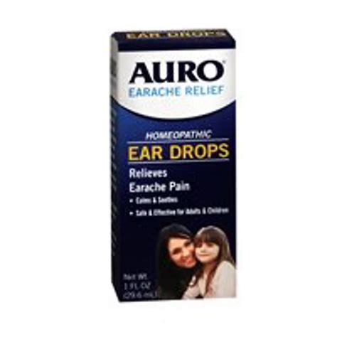 Auro Earache Relief Drops Shop Eye And Ear Care At H E B