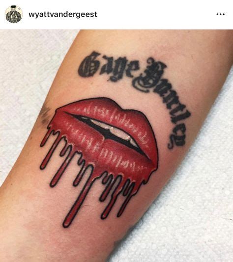 58 Lips Tattoo Ideas Lip Tattoos Tattoos Lips