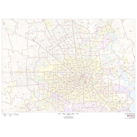 City Of Houston Zip Code Map