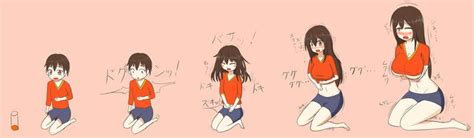 growing up with juice sequence by tefnen on deviantart personagens de anime feminino cartoons