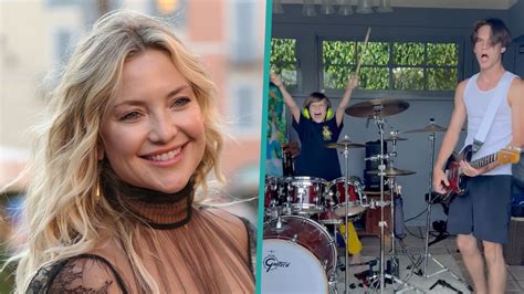 Watch Access Hollywood Highlight Kate Hudson S Sons Rock Out Together Before Ryder Heads To