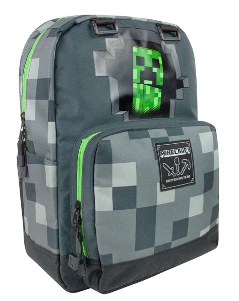Minecraft Creeper Inside Backpack — Vanilla Underground
