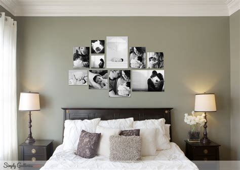 Pin By Simply Galleries On Canvas Wall Gallery Ideas Bedroom Wall