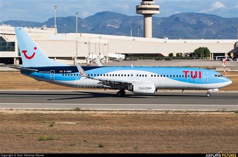 D Abki Tui Airways Boeing 737 800 At Palma De Mallorca Photo Id