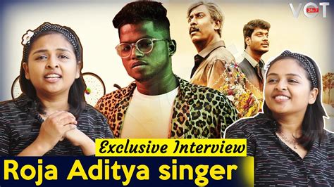 I Stand With Arivu Roja Aditya Singer Exclusive Interview Roja