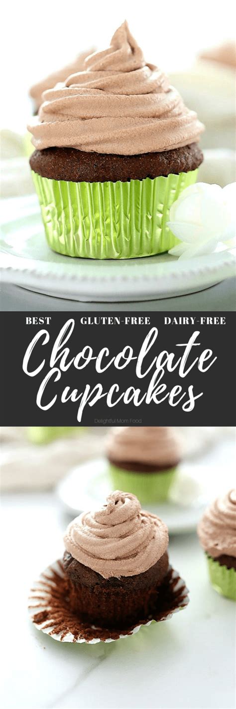 Gluten Free Dairy Free Chocolate Cupcakes Delightful Mom Food