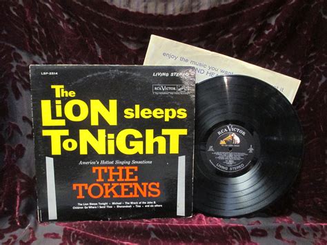 Tokens The Lion Sleeps Tonight Times Square Records