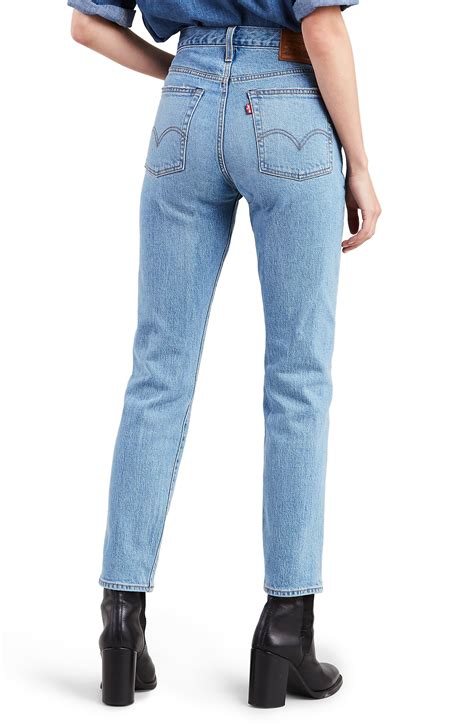 Levi S Denim Wedgie Icon Fit High Waist Ankle Jeans In Blue Save Lyst