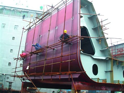 Steel Structure Fabrication For Ship Hull Section Buy Steel Structure