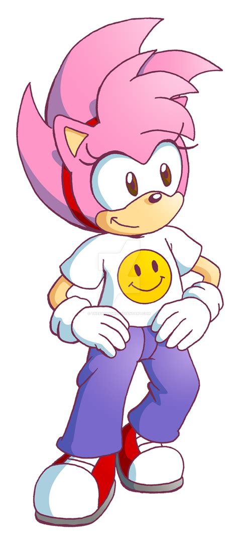 Sonic The Comic Classic Amy Rose By Thepandamis On Deviantart