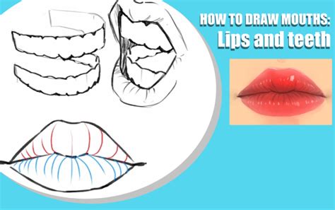 How To Draw A Female Lips