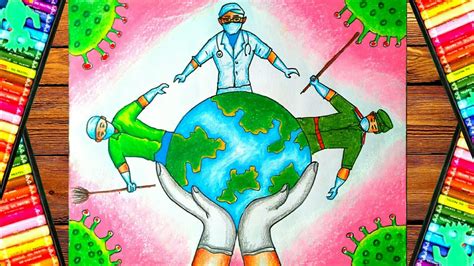 Lomba desain poster & slogan dari badan narkotika nasional propinsi dki jakarta dalam rangka. Coronavirus drawing||save earth from coronavirus poster ...