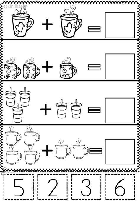 Fise De Lucru Prescolari Cifre Kindergarten Math Worksheets