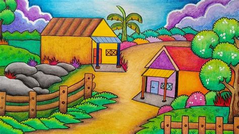 Selain tanaman dan pohon yang terjaga, pemandangan hutan yang menjadi daya tarik adalah keunikan flora dan faunanya. 31+ Download Gambar Pemandangan Alam Di Pedesaan | Guyonreceh