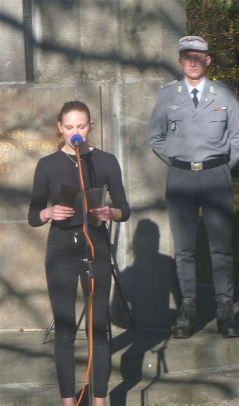 Volkstrauertag Oberschule Bergstadt Schneeberg