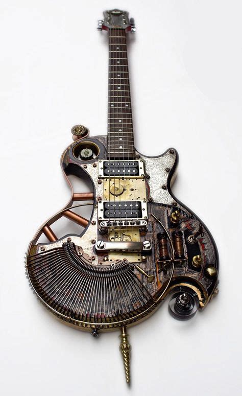 22 Best Steampunk Guitars And Other Beautifully Unique Instruments