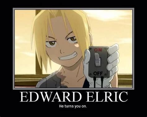 Hahaha Edward Elric He Turns You On Fullmetal Alchemist Brotherhood